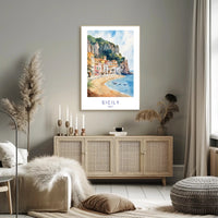 Scenic Sicily Poster PosterGoat