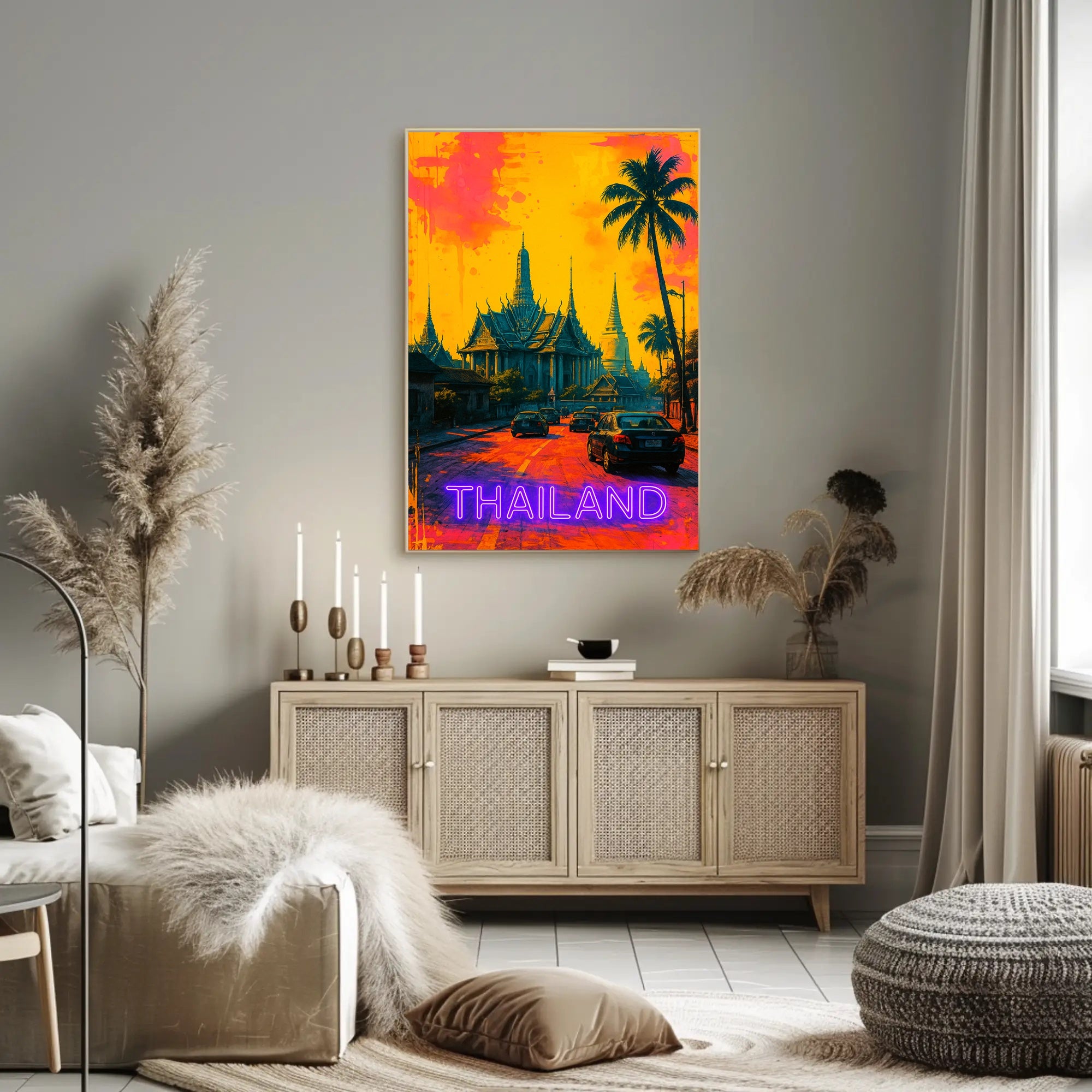 Vibrant Thailand Poster PosterGoat