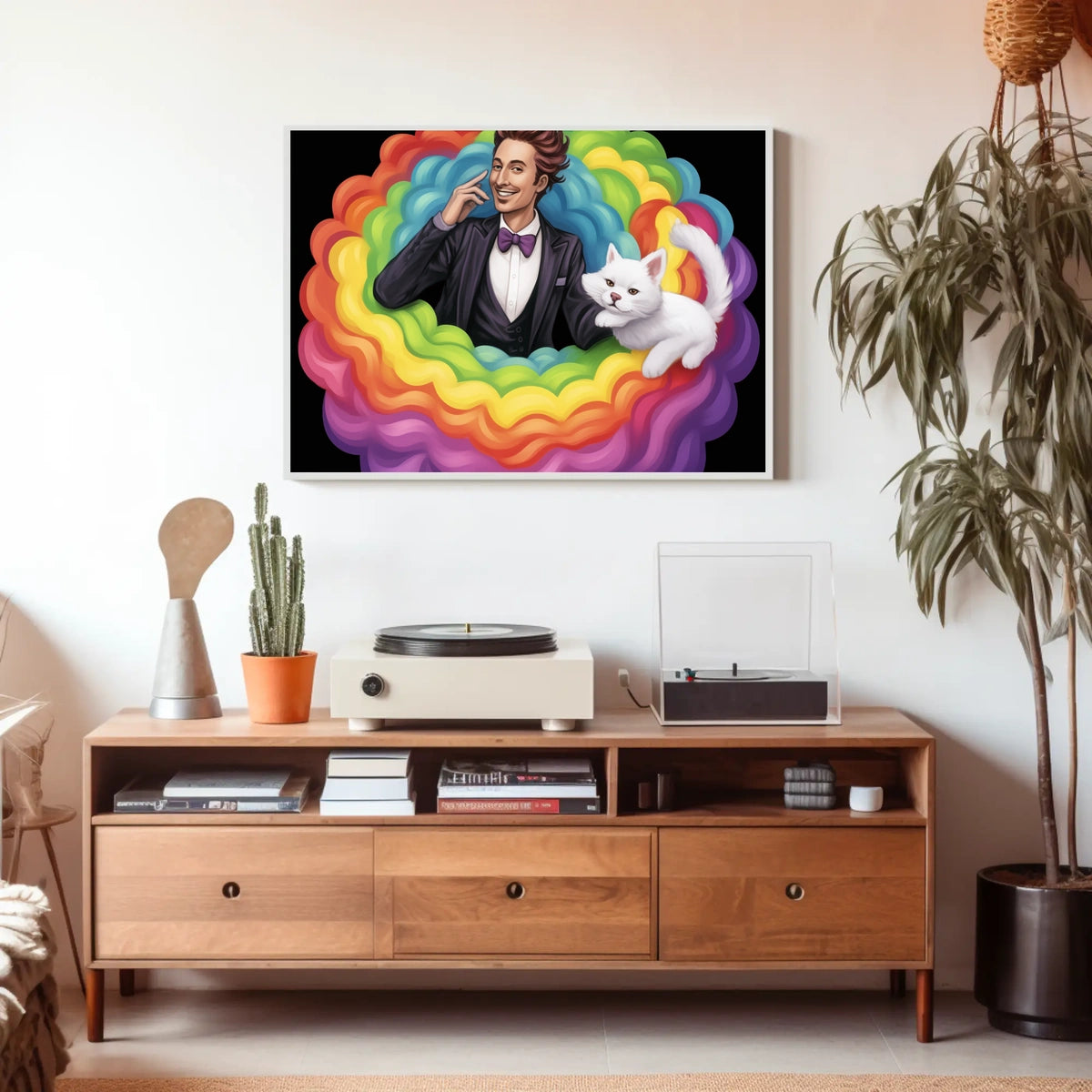 Rainbow Illusionist Poster