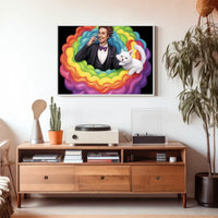 Rainbow Illusionist Poster