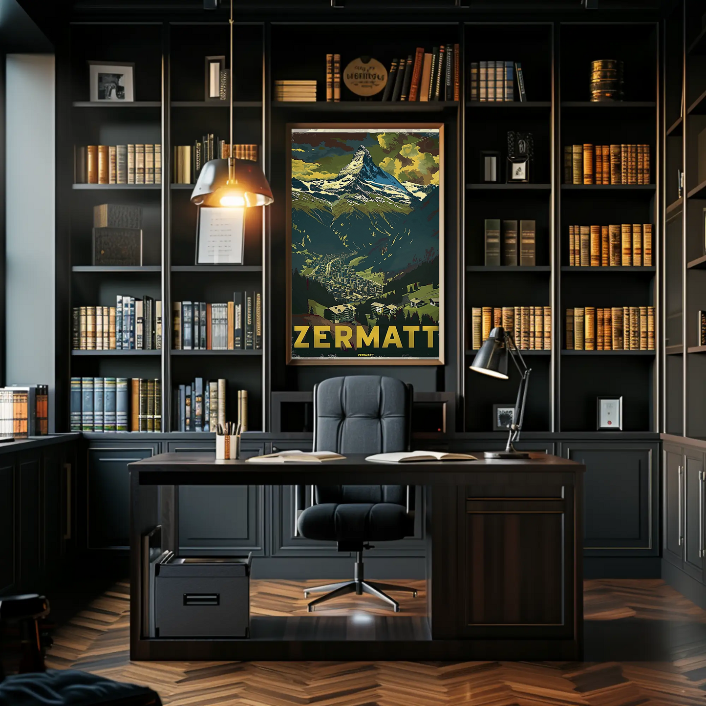 Zermatt Vintage Poster