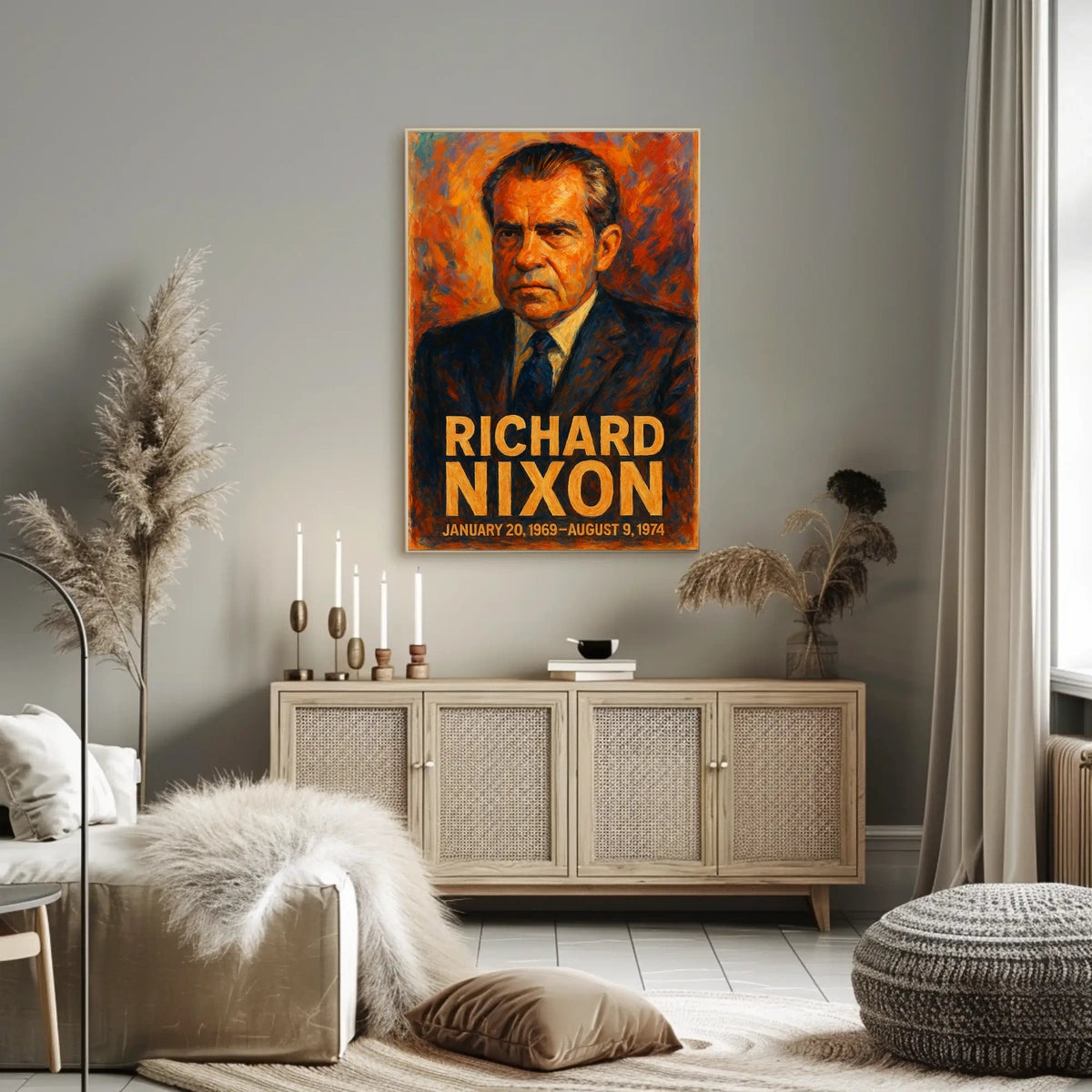 Richard Nixon 37Th President Poster