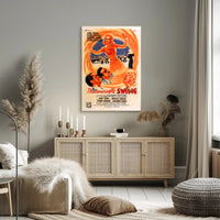 Mademoiselle Swing: Vibrant Dance-Inspired Music or Concert Poster