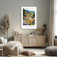 Scenic Beauty of El Salvador Poster PosterGoat