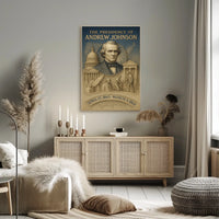 Andrew Johnson 17th President Poster
