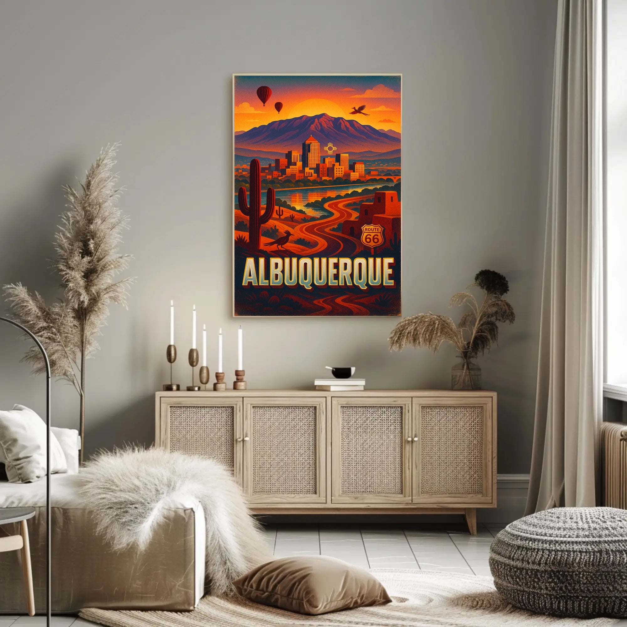 Scenic Albuquerque Poster