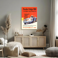 Porsche Racing Achievements 1956 Poster