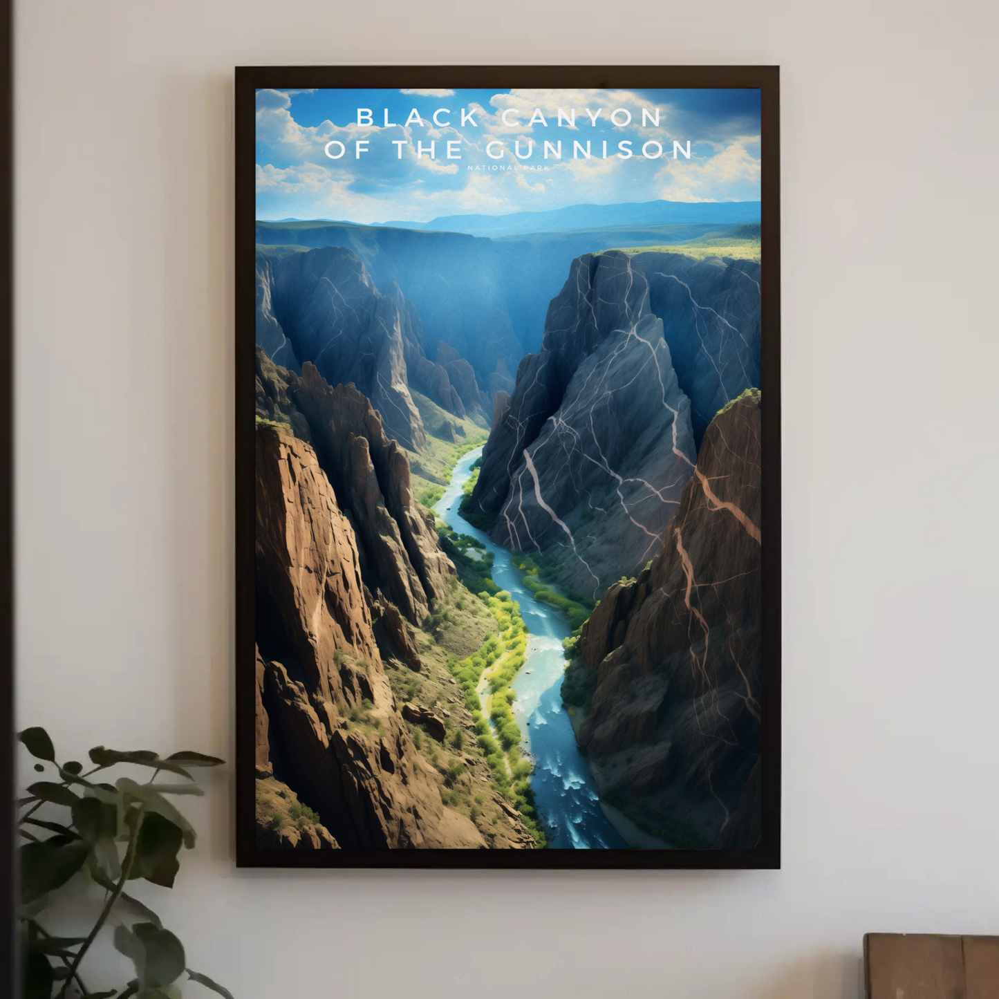 Black Canyon of the Gunnison National Park Poster