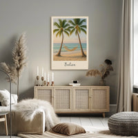 Belize Beach Getaway Poster