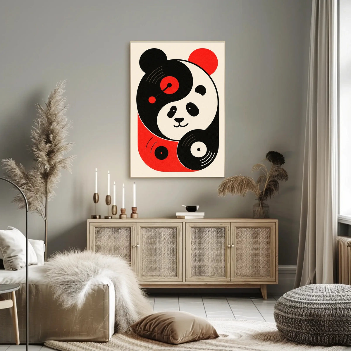 Panda Groove Poster