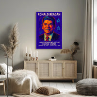 Ronald Reagan 40th President Poster