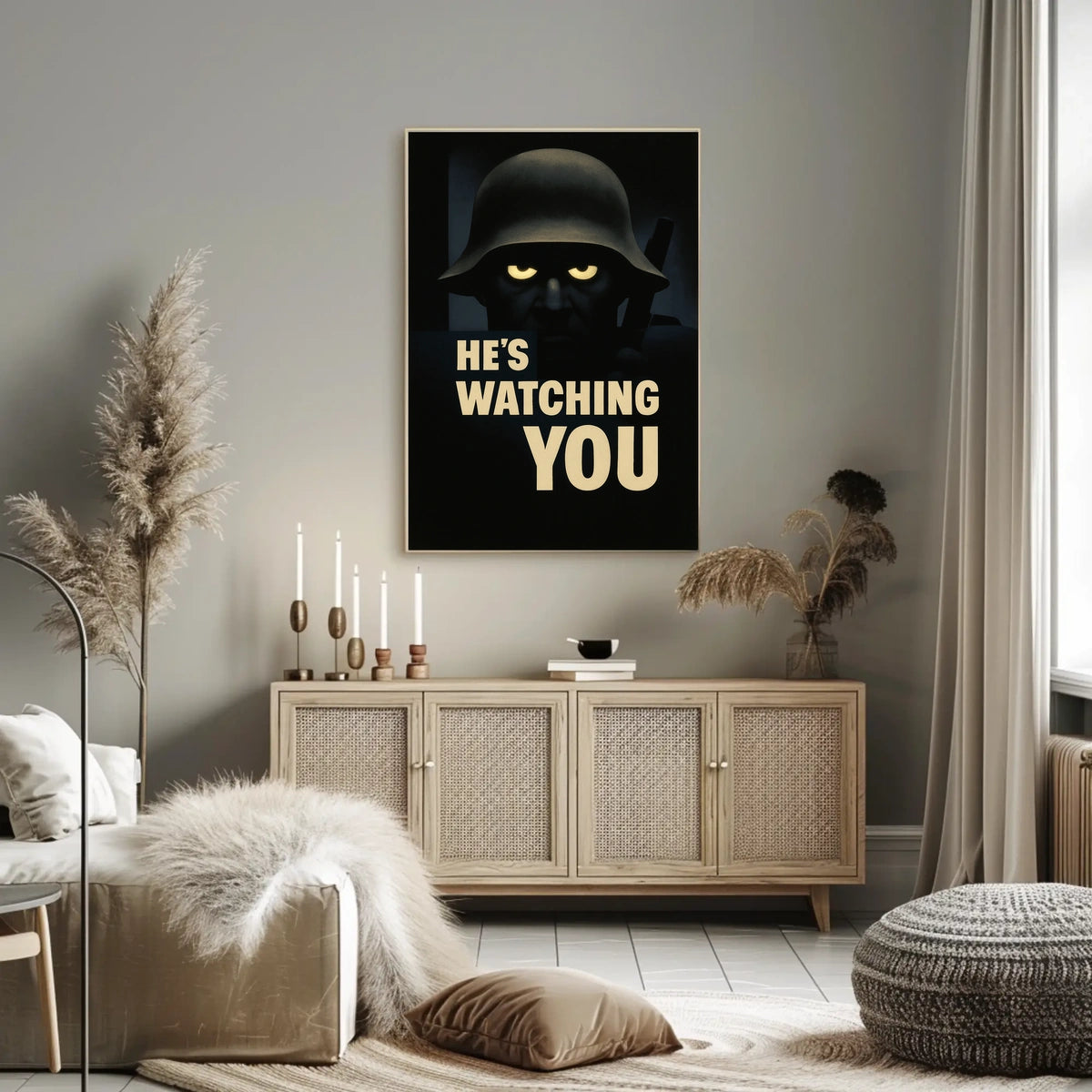 HeS Watching You Poster