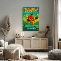 Pickleball Passion Poster