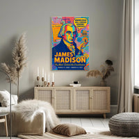 James Madison The Mind Behind the Constitution Poster PosterGoat