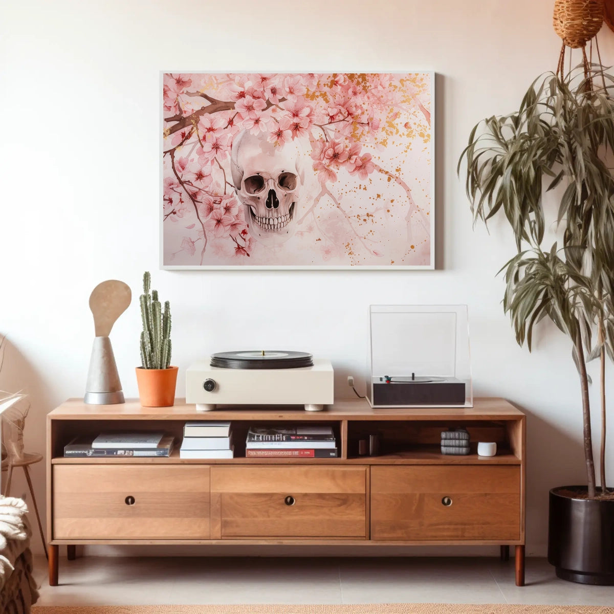 Blossoms and Bones Poster