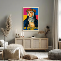 St. Catherine Of Siena Poster