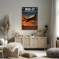 MiG-17 Aerial Warriors of North Vietnam Poster