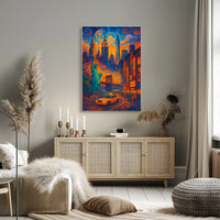 Vivid Dreams of New York Poster