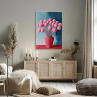 Abstract Floral Arrangement Poster Modern Botanical Print