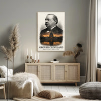 Grover Cleveland 24th President of the United States Reflections Poster