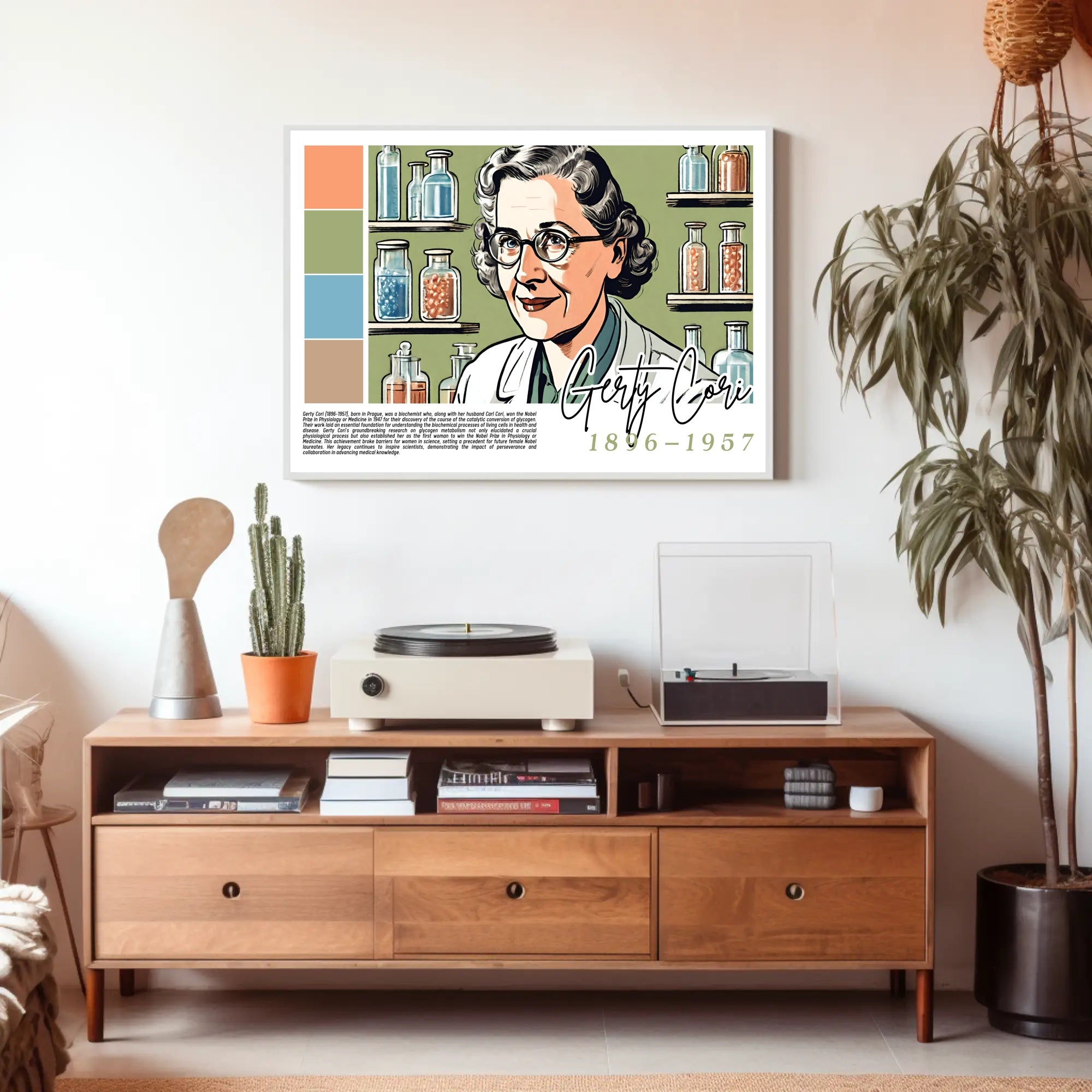 Celebrating Gerty Cori Poster