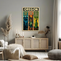 Discover Oregon Poster