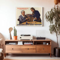 Soviet Poster Promoting Care for the Elderly Poster