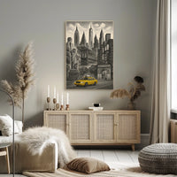 Iconic New York City Landmarks Poster