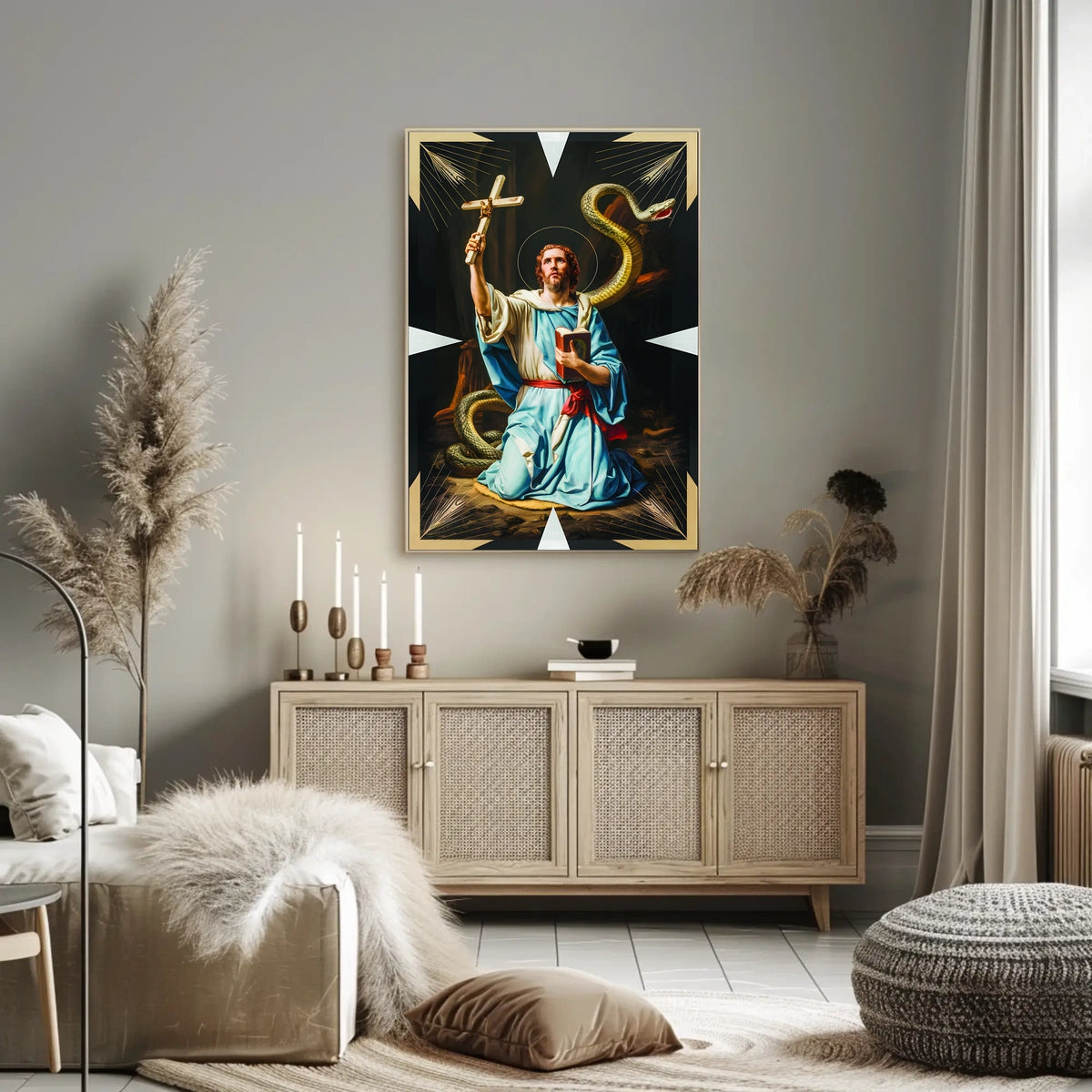 The Serpent and the Saint Poster