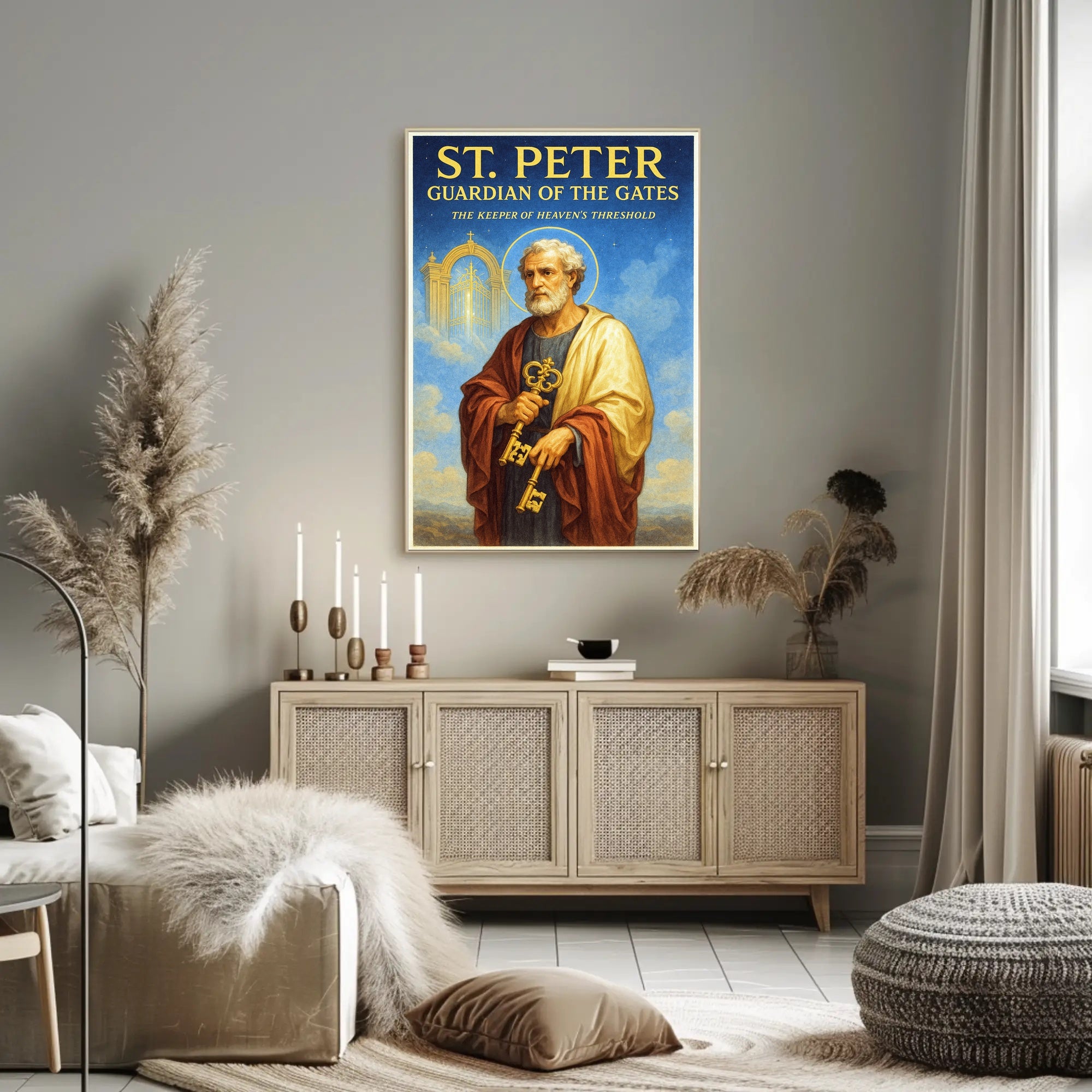 St. Peter - Guardian of the Gates Poster PosterGoat