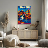 Vibrant Istanbul Poster