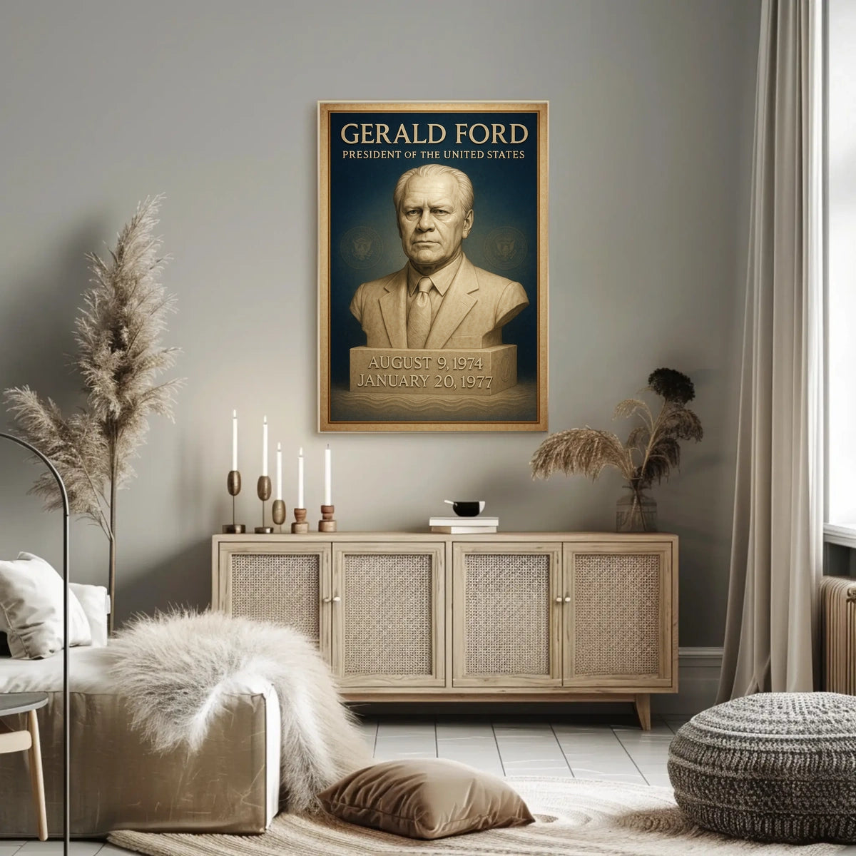 Gerald Ford President of the United States Poster