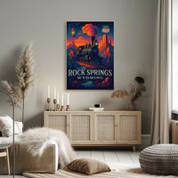 Rock Springs Wyoming Poster