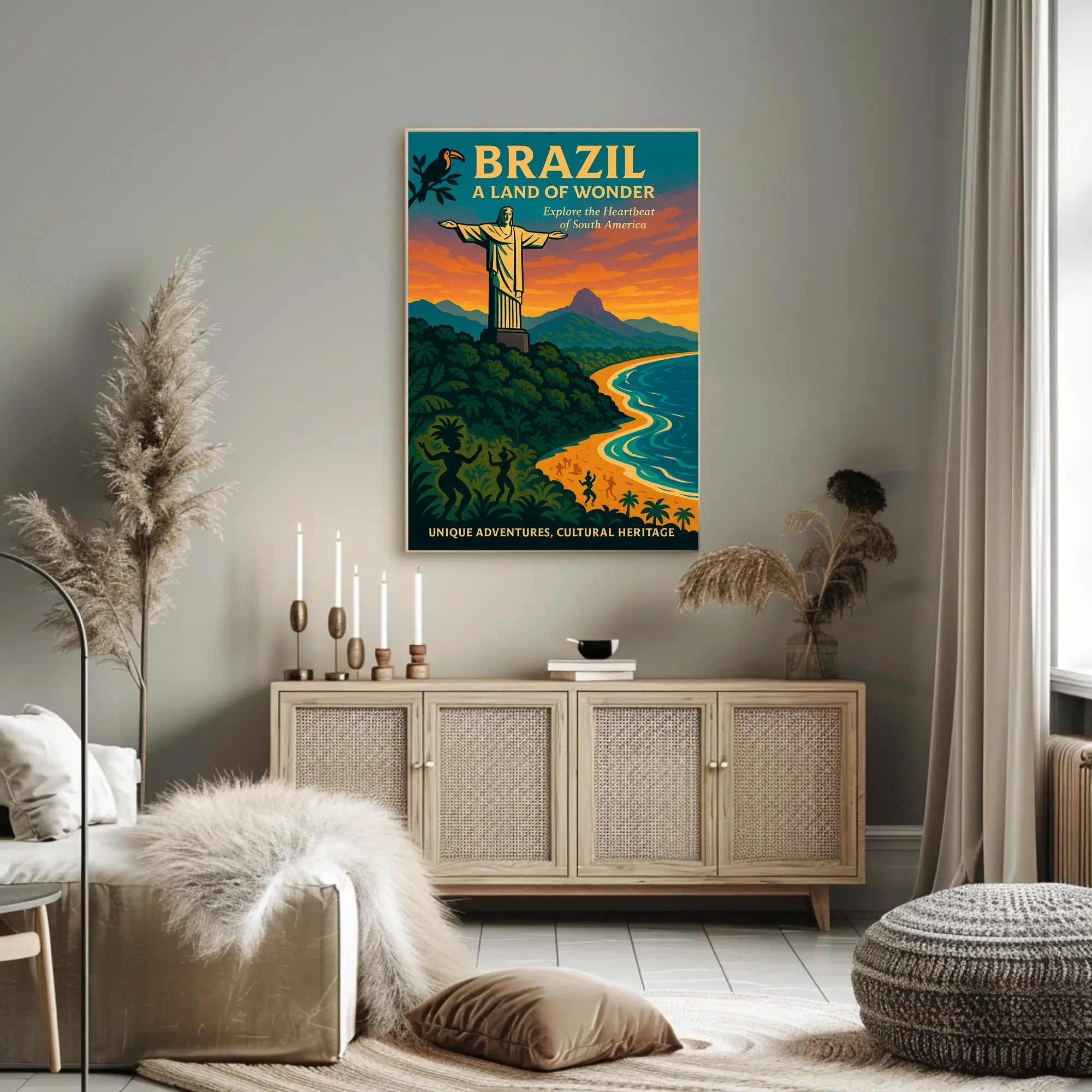 Brazil A Land of Wonder Poster