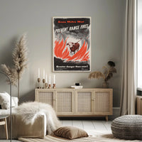 Prevent Range Fires Poster PosterGoat