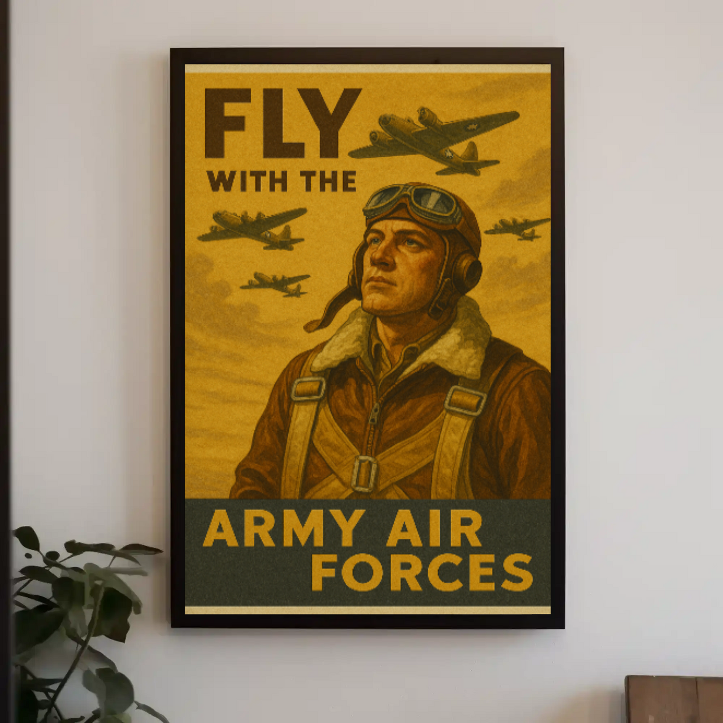 Fly with the Army Air Forces Recruitment Poster