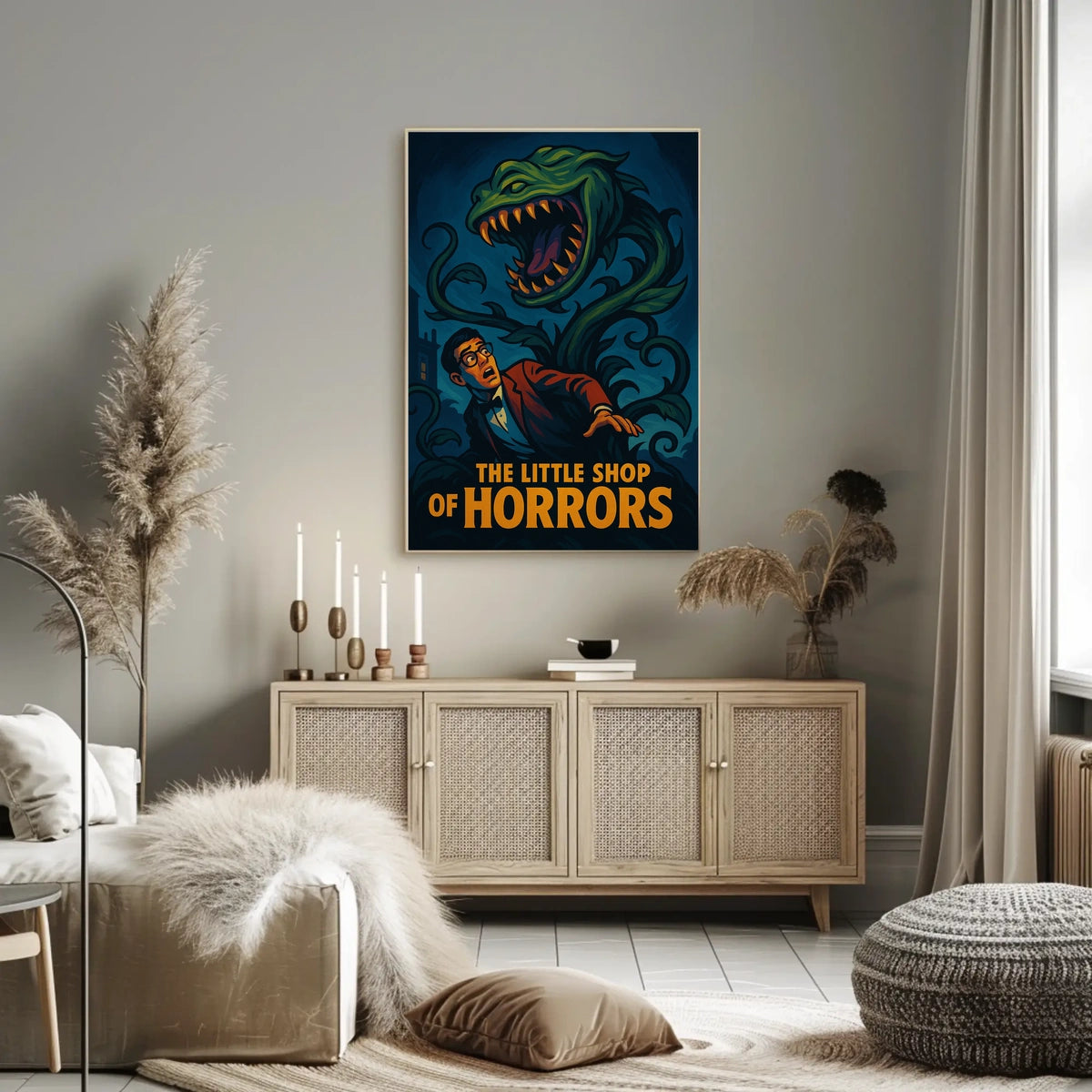 Little Shop Horrors Retro Collector Poster