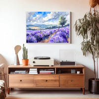 Lavender Fields Forever Poster