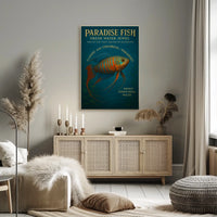 Paradise Fish Fresh Water Jewel Poster