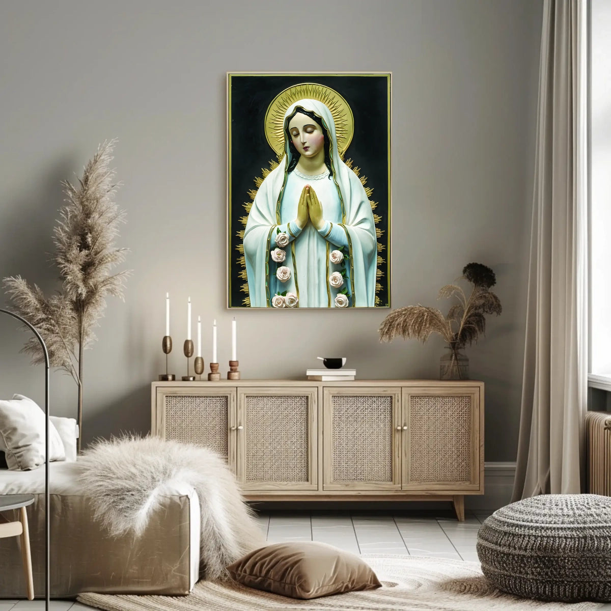 Serene Devotion Poster