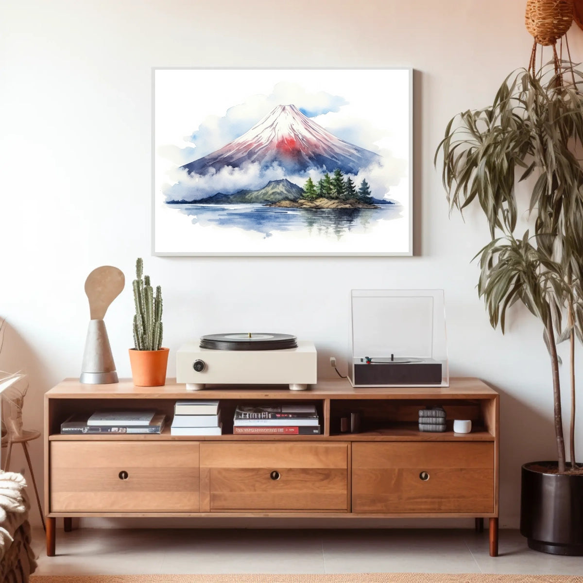 Majestic Mountain Landscape Poster