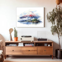 Majestic Mountain Landscape Poster