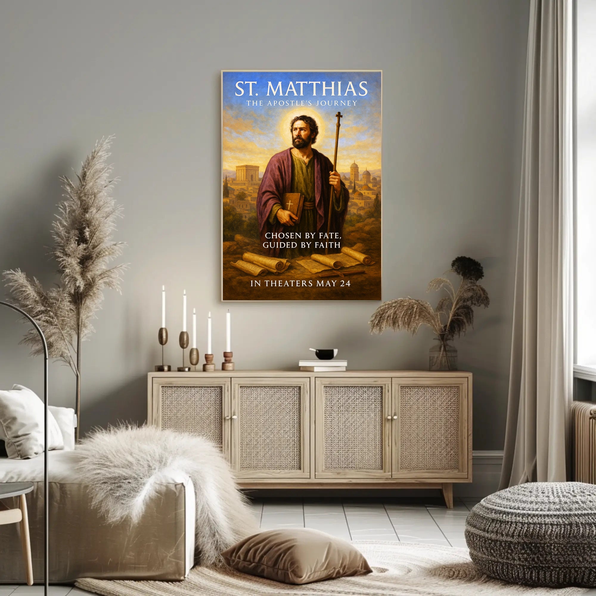 St. Matthias The Apostle's Journey Poster PosterGoat