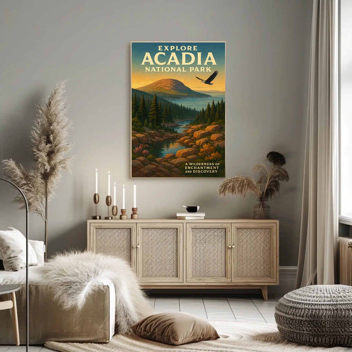 Explore Acadia National Park Poster