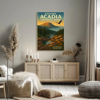 Explore Acadia National Park Poster