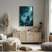 Enchanted Nocturne Art Poster for Home Decor and Wanderlust Enthusiasts PosterGoat