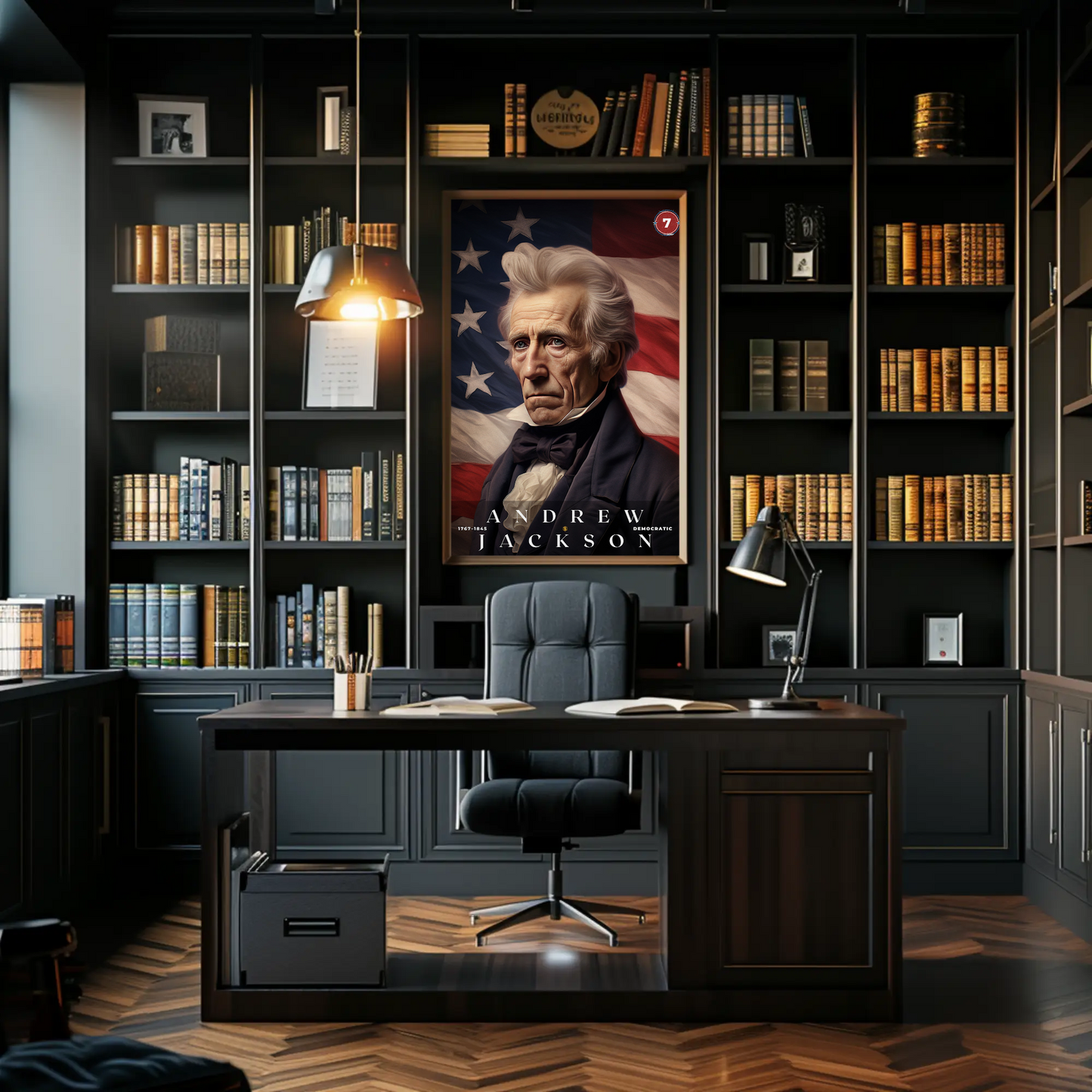 Andrew Jackson 7th President Of The United States Portrait