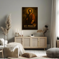St. Philip A Journey of Faith and Devotion Poster