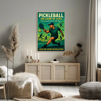 Pickleball The Game of Aces Poster