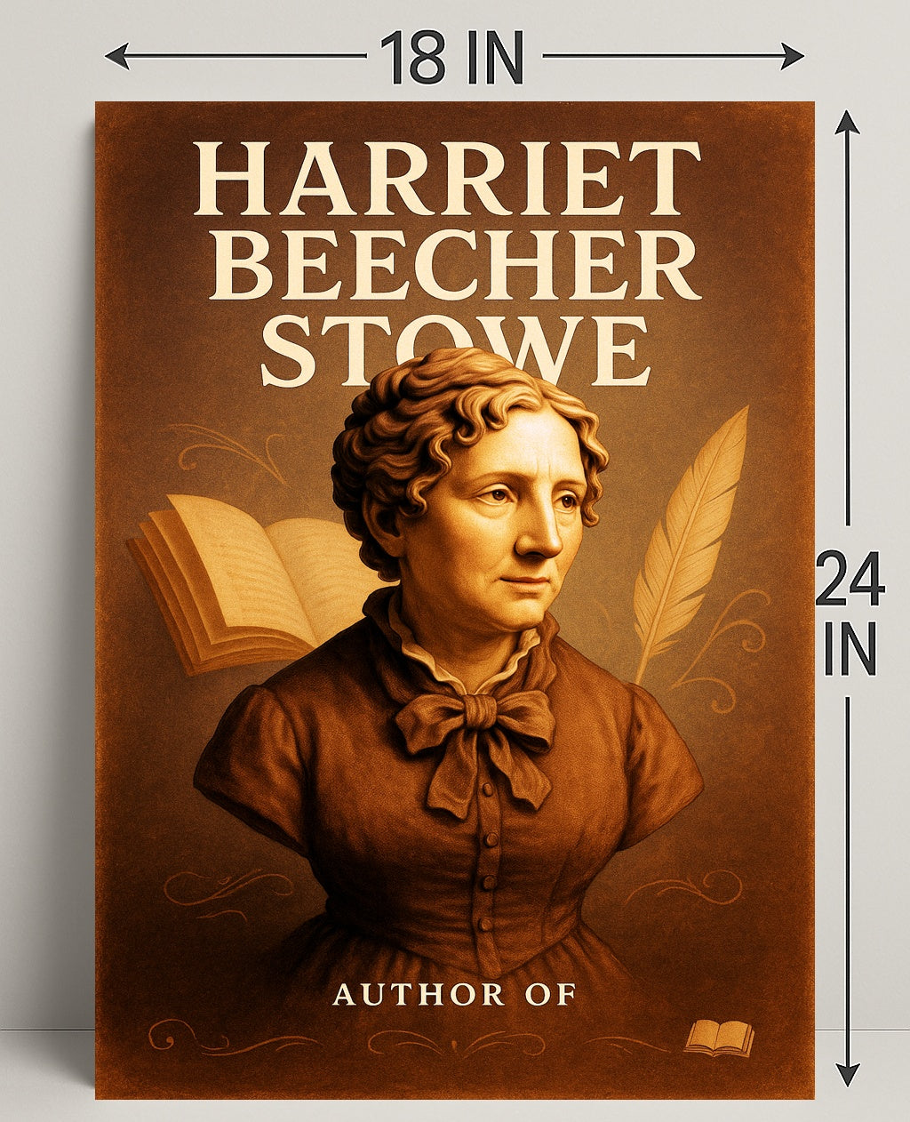 Harriet Beecher Stowe Poster PosterGoat